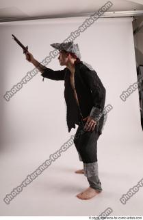 JACK PIRATE STANDING POSE WITH GUN #3